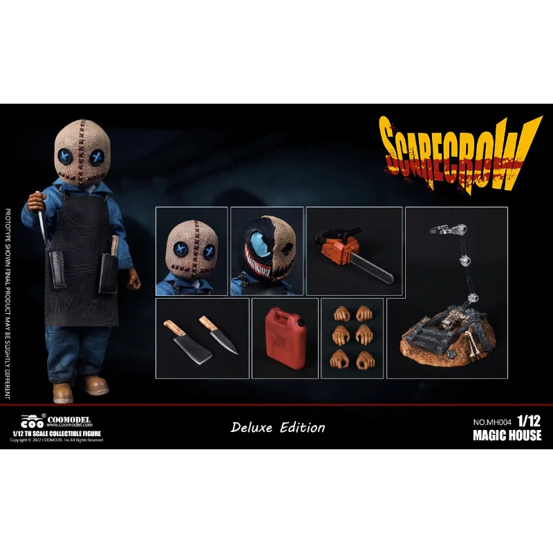 

COOMODEL 1/12 Волшебная хижина, пугал MH003, стандартная версия MH004 Deluxe, модель экшн-фигурки, коллекция хобби