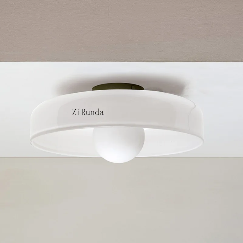 Стеклянный потолочный светильник скандинавский светодиодный источник G9