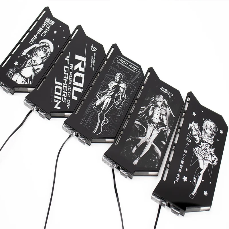 Настраиваемый кронштейн для графического процессора поддержка VGA 5В ARGB 3PIN/12В RGB 4PIN