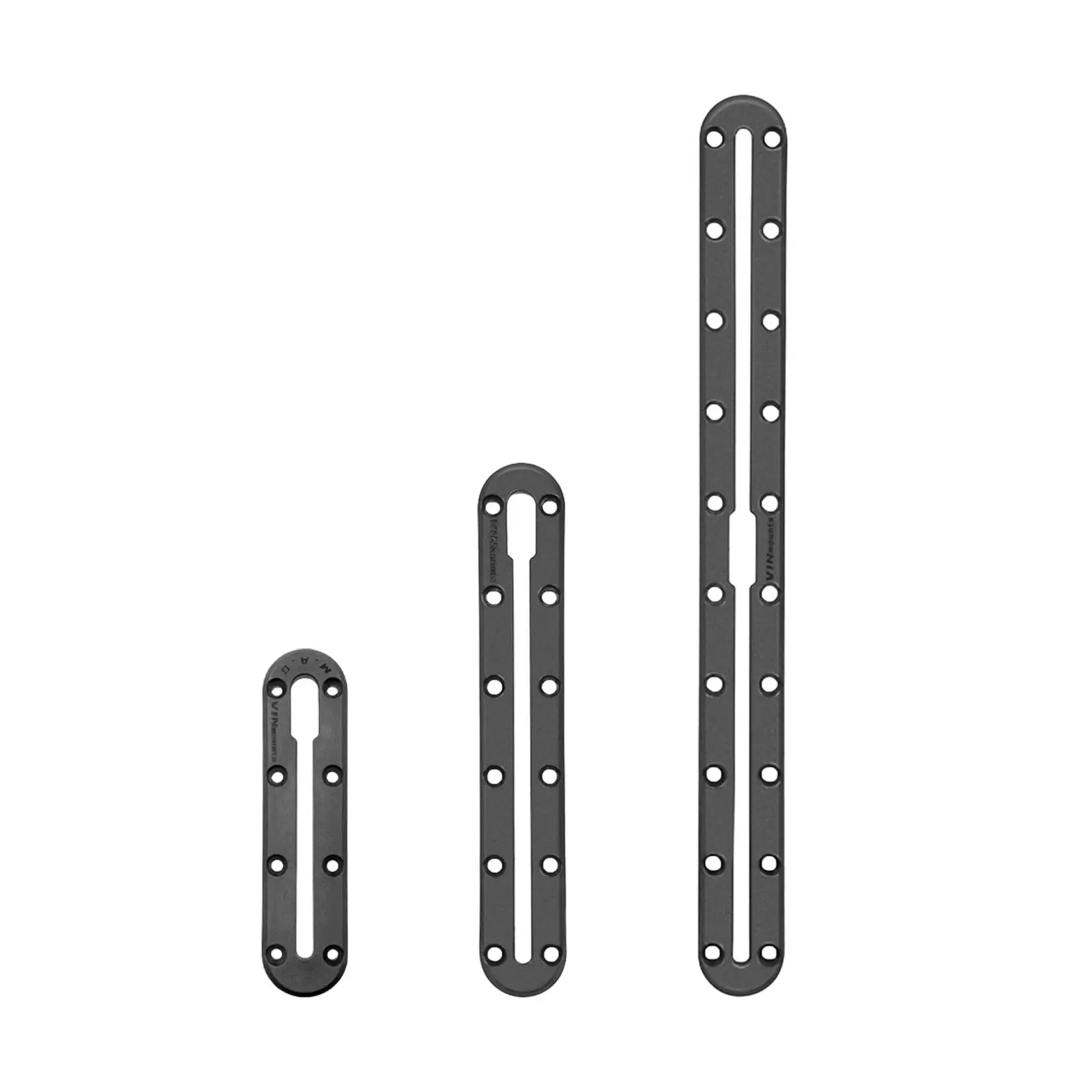 

Kayak Slide Track Rails Bracket Durable Easy to Install DIY Systems Fishing Rod Holder Mounting Base for Inflatable Boat Canoe