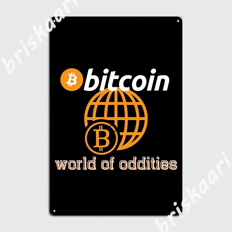 

Биткоин неизбежный металлический знак стена паб Фотофон Смешные Фотообои