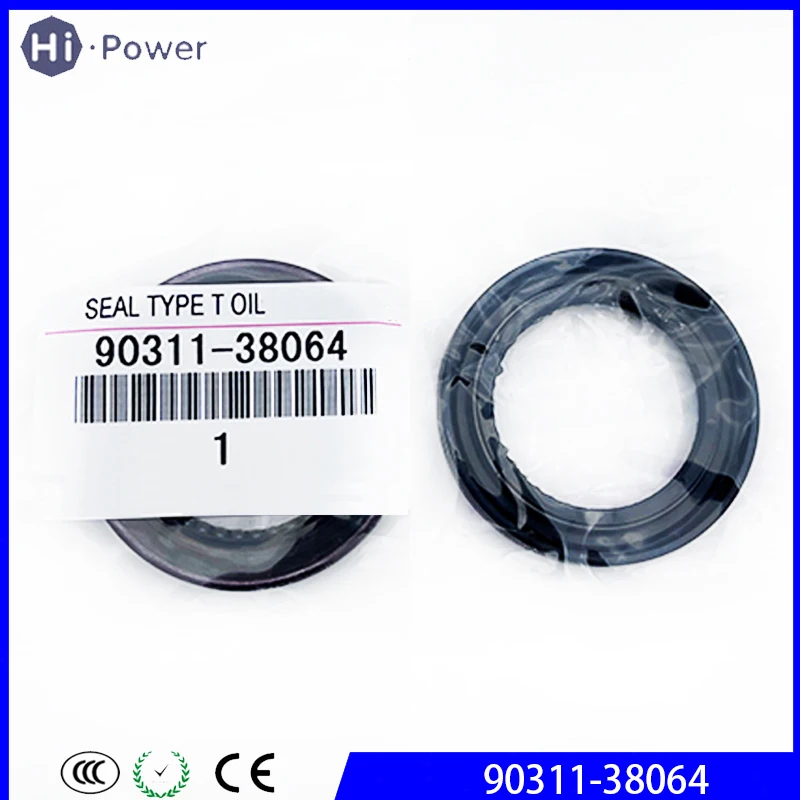 Фото 90311-38064 Уплотнение масляного насоса АКПП (2-10 шт.) для TOYOTA COROLLA CAMRY YARIS ECHO WISH, комплект уплотнений коробки передач 9031138064 №1