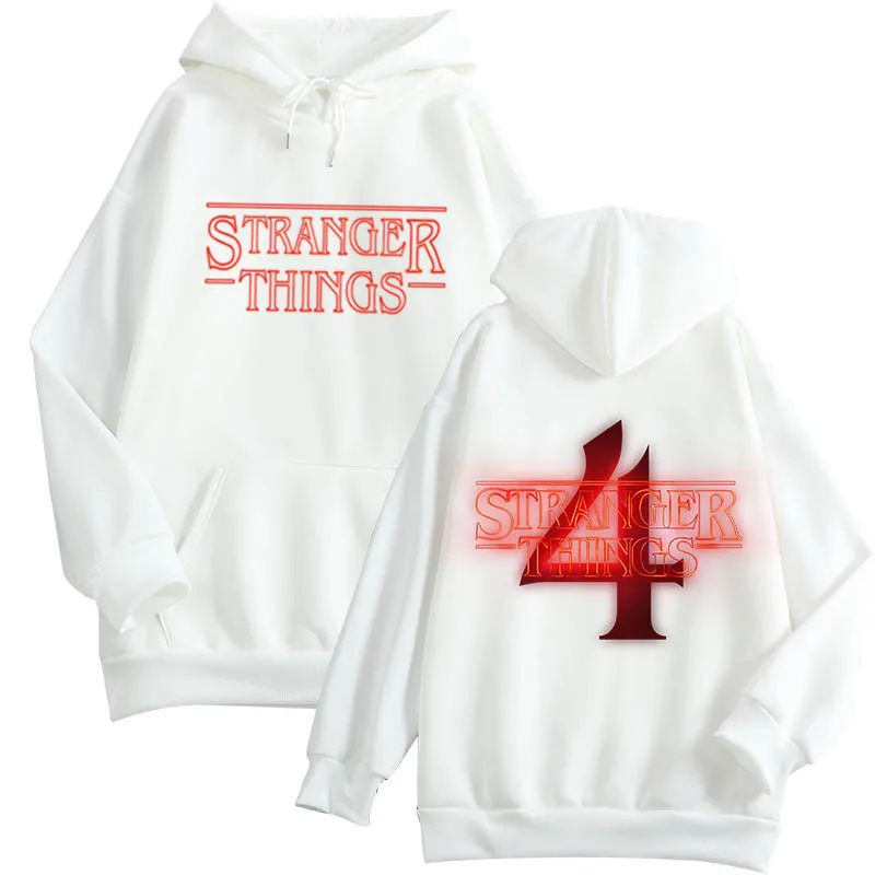 

Толстовка мужская с японским аниме «очень странные дела», Повседневная Свободная уличная одежда, Свитшот унисекс в стиле K-POP, пуловер с длин...