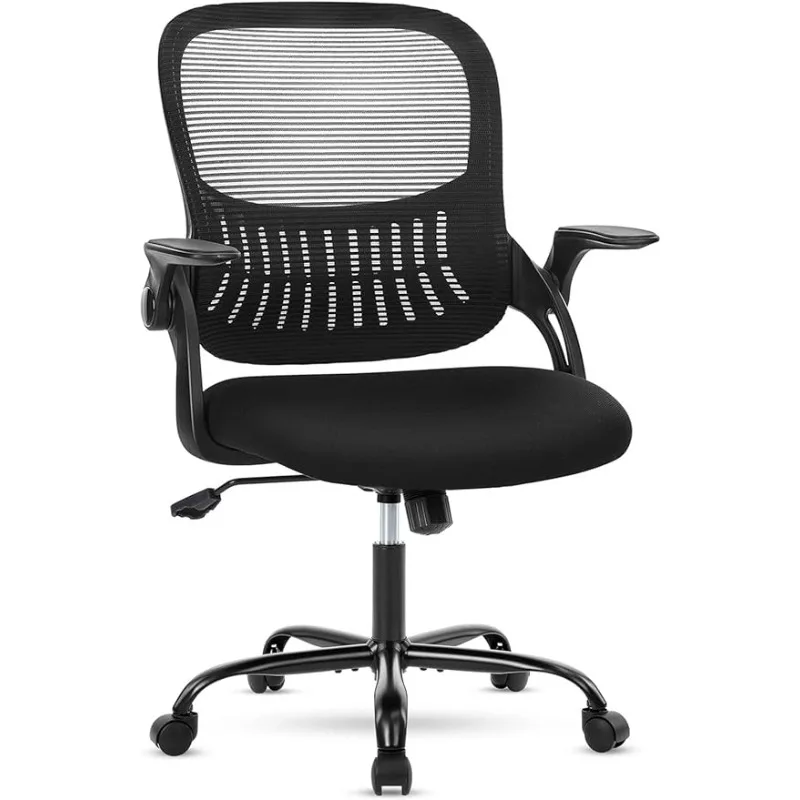 

Office Chair, Desk Chair, Ergonomic Home Office Desk Chairs, Computer Chair with Flip Up Armrests, Mesh Desk Chairs