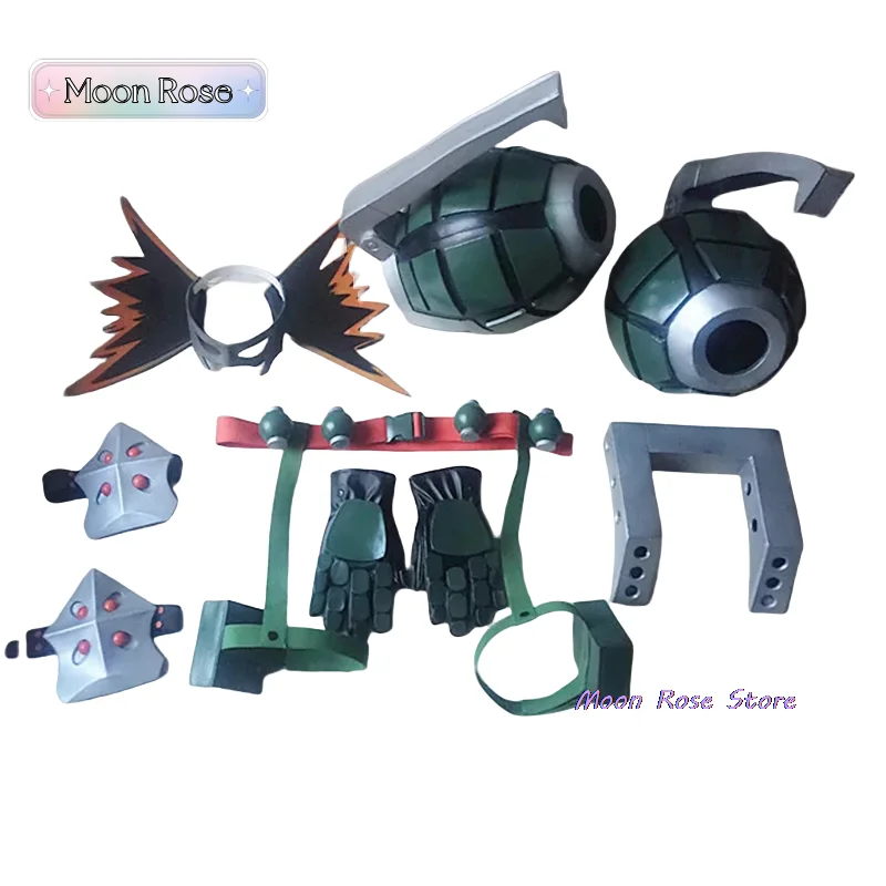 Бакуго Кацуки Косплей Аниме Мой герой Академии Детский костюм Броня Реквизит и