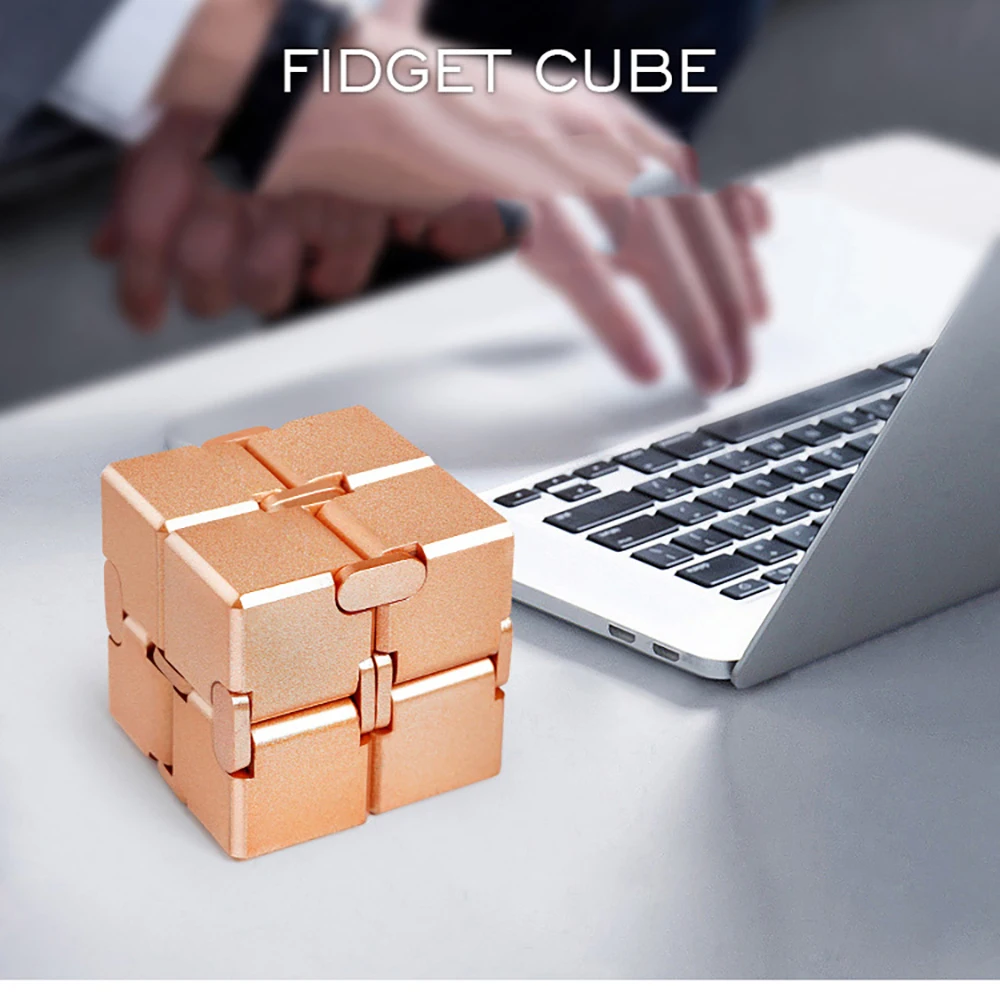 

Magic Cube Stress Relief Toy Infinity Cube Portable Educational Toys Decompresses Relax Toys for Children Adults Birthday Gift