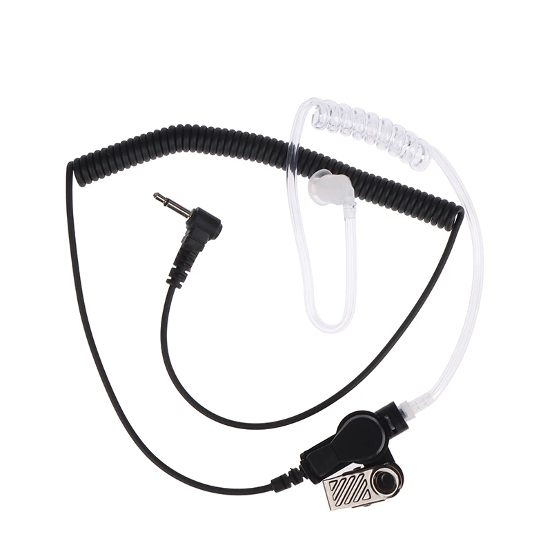 1 Pin 3.5mm Covert Acoustic Tube Earpiece Earphone Dense Sou