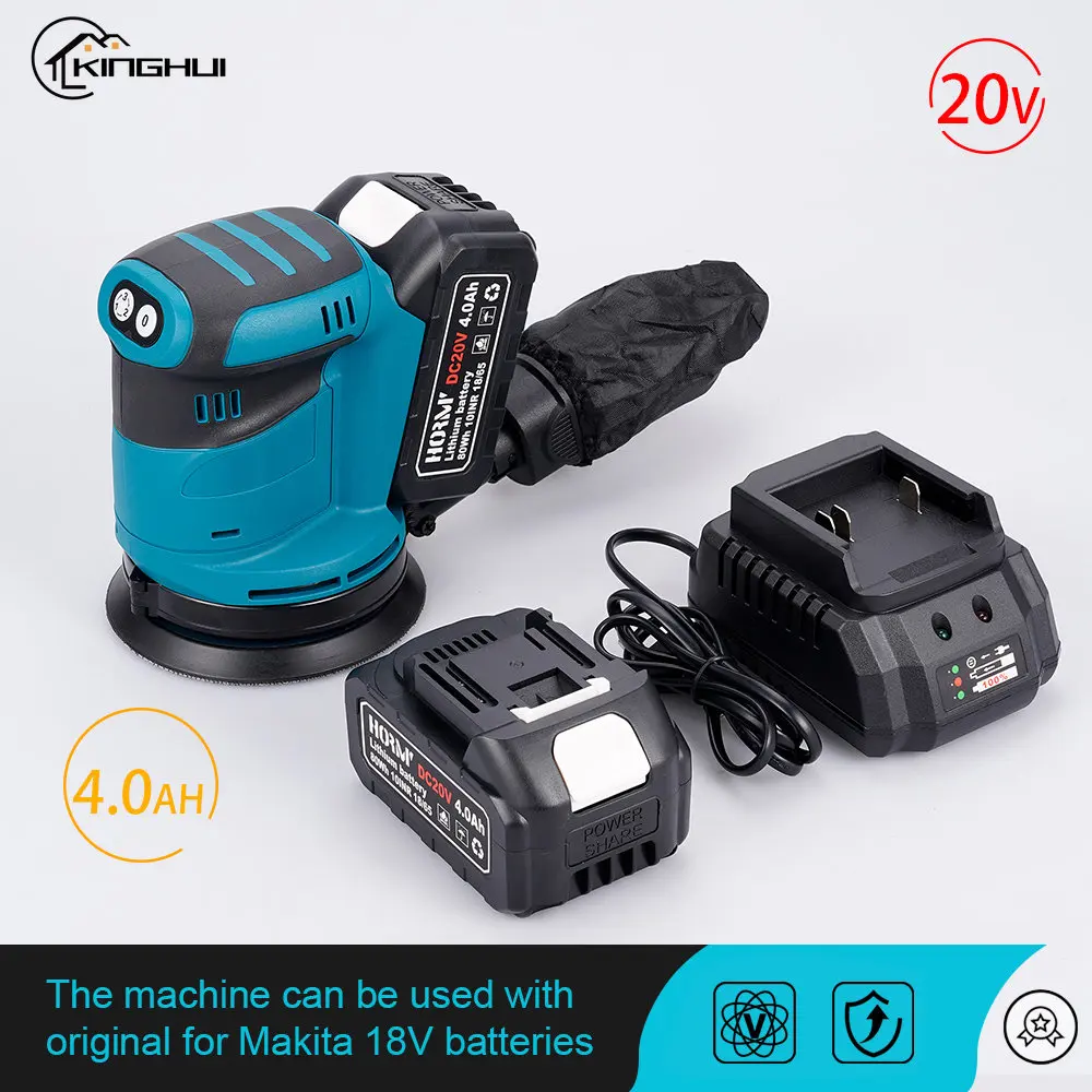 

Cordless Car Polisher Wireless Electric Polishing Machine Adjustable 3 Speed Auto Polish Waxing Machine Tool For Makita Battery