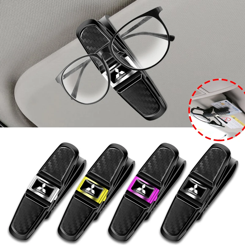 Зажим для хранения автомобильных очков из АБС-пластика зажим солнцезащитных