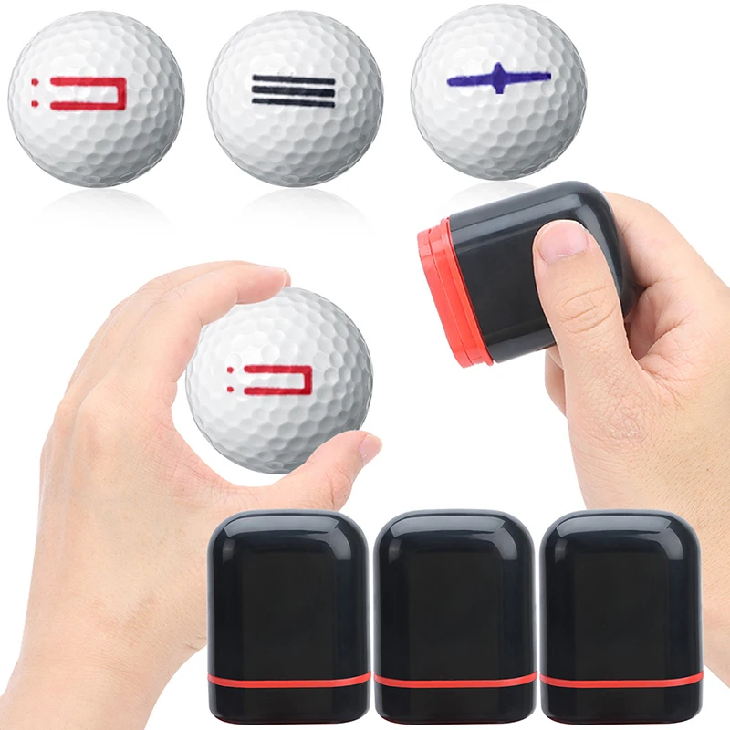 

Golf Ball Stamp Line Liner Ball Marking Golf Alignment Kit with Golf Putting Drawing Alignment Putting Tools Golf Stamps