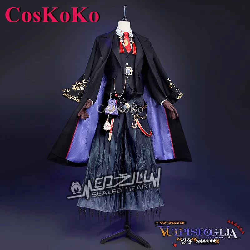 CosKoKo Vulpisfoglia Косплей Игра Arknights Костюм Милая Униформа Платье Женская Вечеринка на