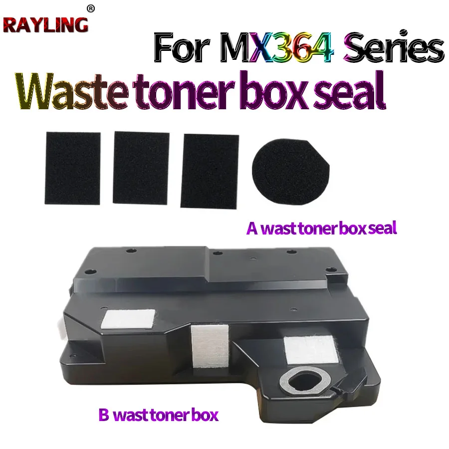 Контейнер с тонером для отходов губчатый уплотнитель губка Sharp MX 3608 4608 5608 3658 4658 5658