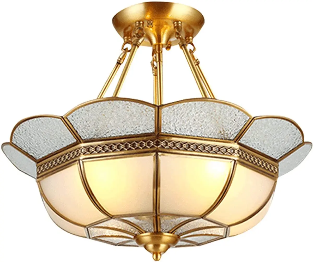 

FETCOI Tiffany Pendant Lighting Classic Hanging Light Fixtures Handmade Glass Lampshade Pendant Light Lamp