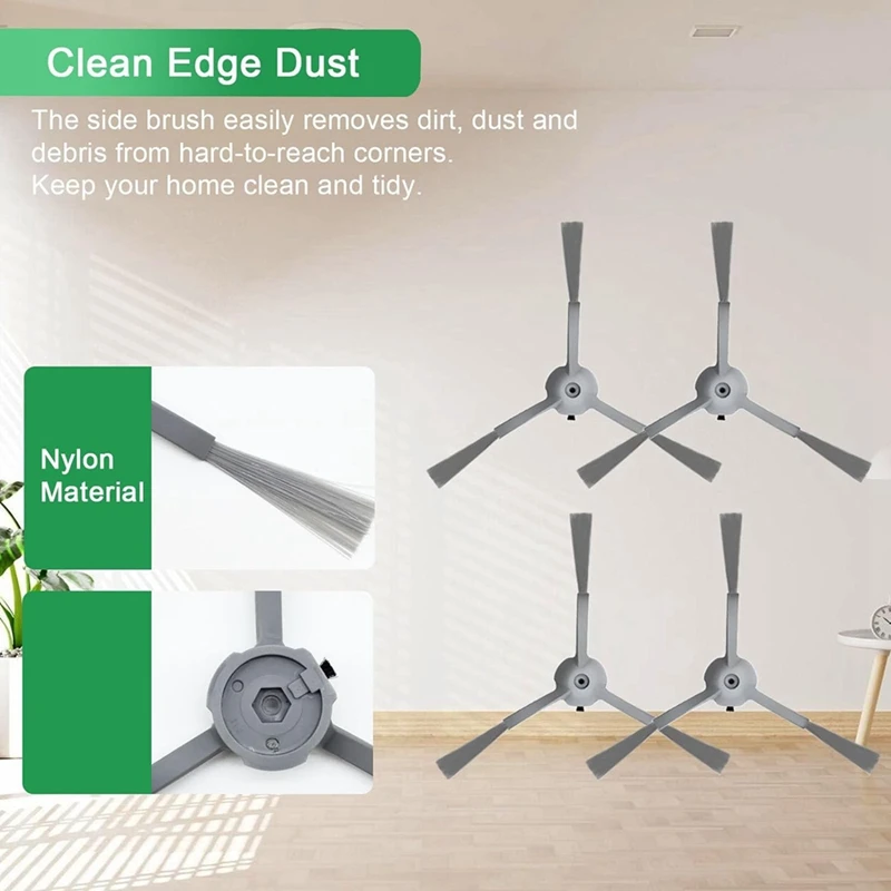 Для Eufy Clean L60 SES L50 Запчасти для пылесоса HEPA Filter Mop Cloth Side / Main Brush Accessories