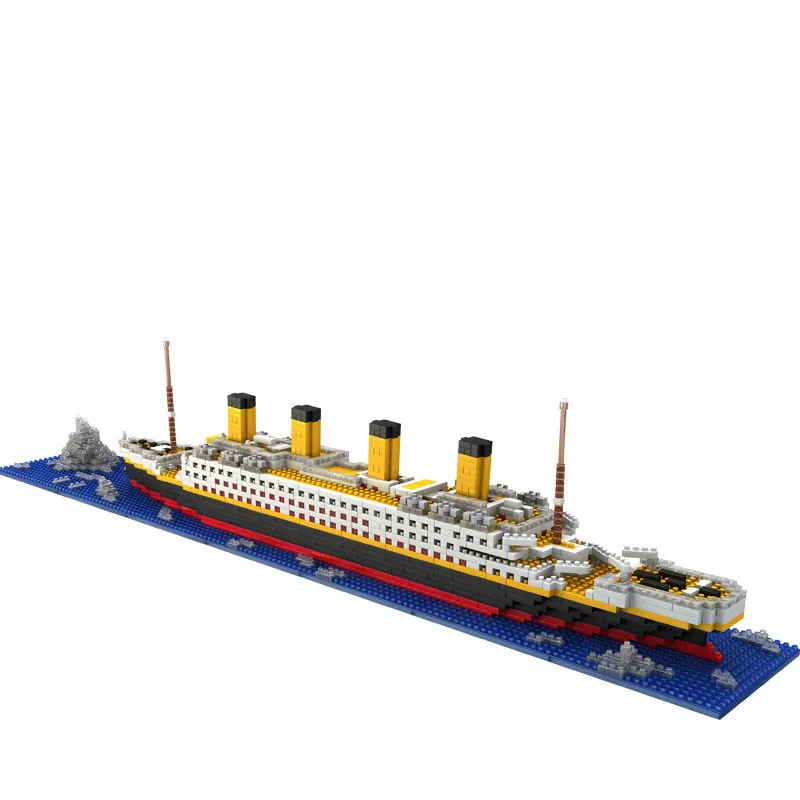 Новинка 1288 шт. 46 см фильм Титаник круизный лайнер корабль городская модель