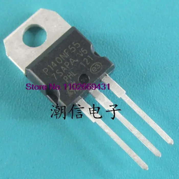 

5PCS/LOT P140NF55 STP140NF55 140A 55V