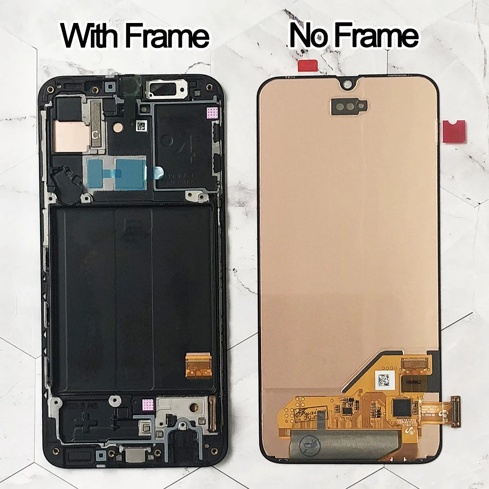 

ЖК-дисплей 100% для Samsung A40 LCD 2019 A405, сенсорный экран, дигитайзер в сборе с рамкой, запасные части для ремонта