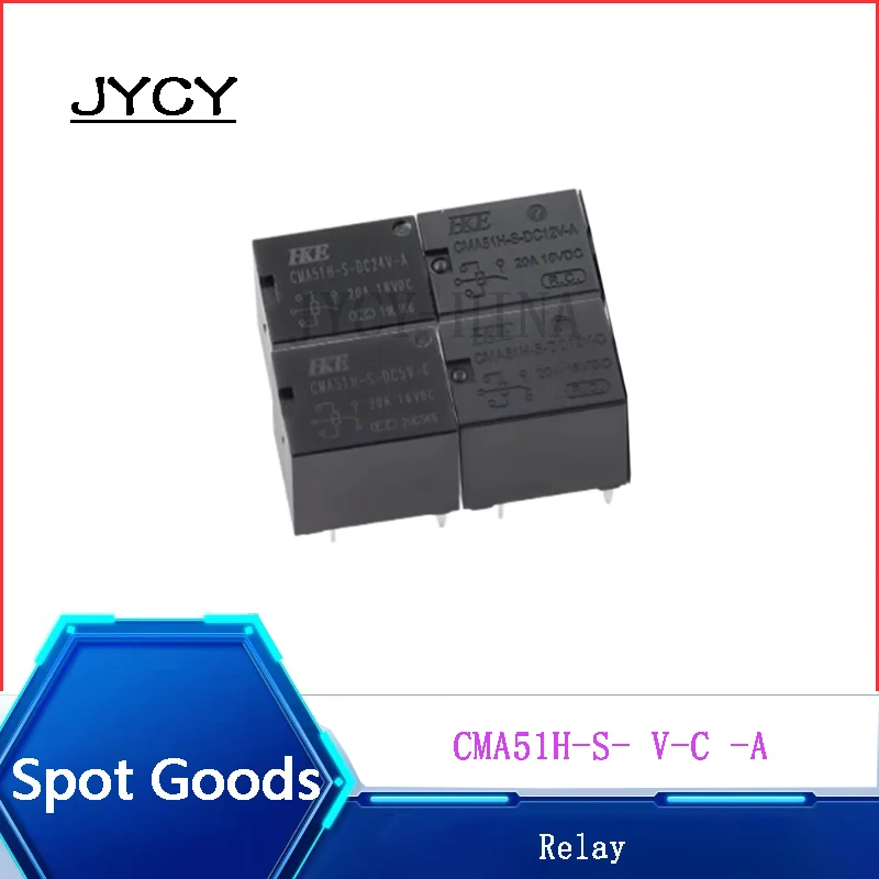 5 шт. новинка реле детской яркости в постоянного тока 12 В 24 В-а 20 А 4 контакта