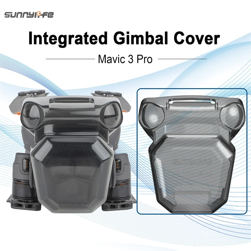

Sunnylife Integrated Gimbal Cover for DJI Mavic 3 Pro Drone Accessories Transparent Lens Cap Vision Plastic Protector Camera Set