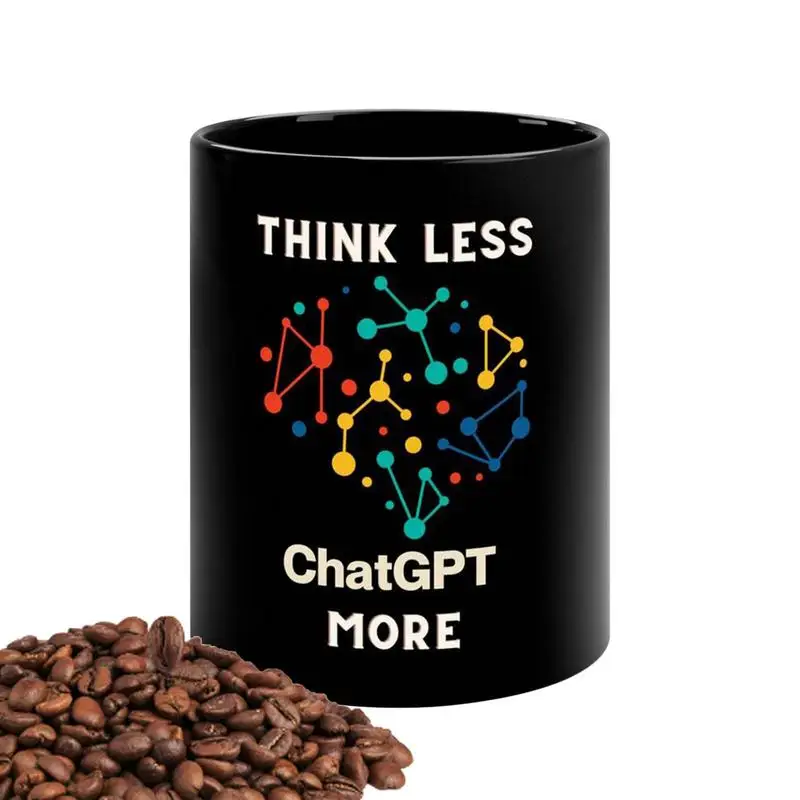 

Funny Coffee Mug Robot Pattern Ceramic Coffee Mug 350ml Tea Cup With C-Shaped Handle For Wife Valentine's Day MY WIFE KNOWS