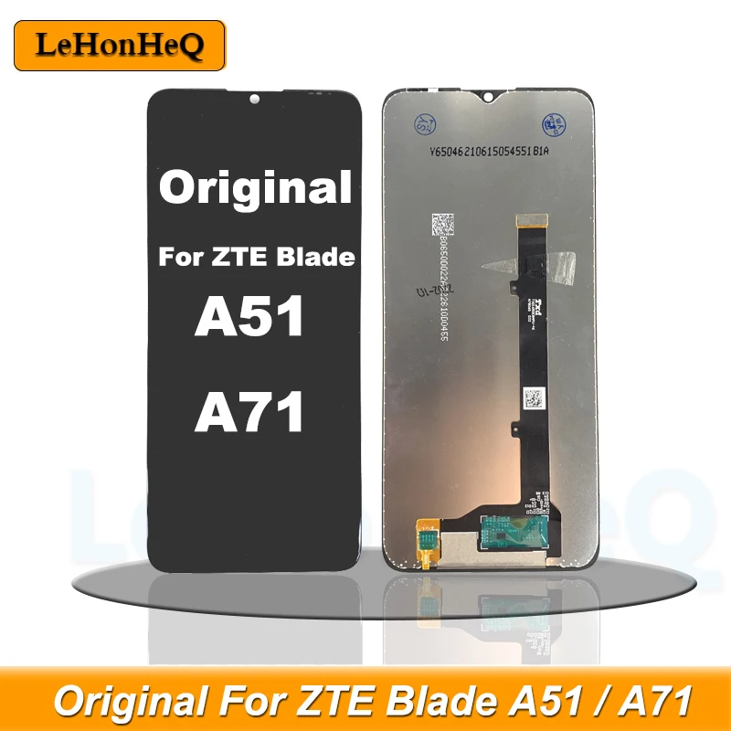 Оригинальный ЖК-экран для ZTE Blade A51/A5 2021 сенсорный экран дигитайзер A71 A7030 A7