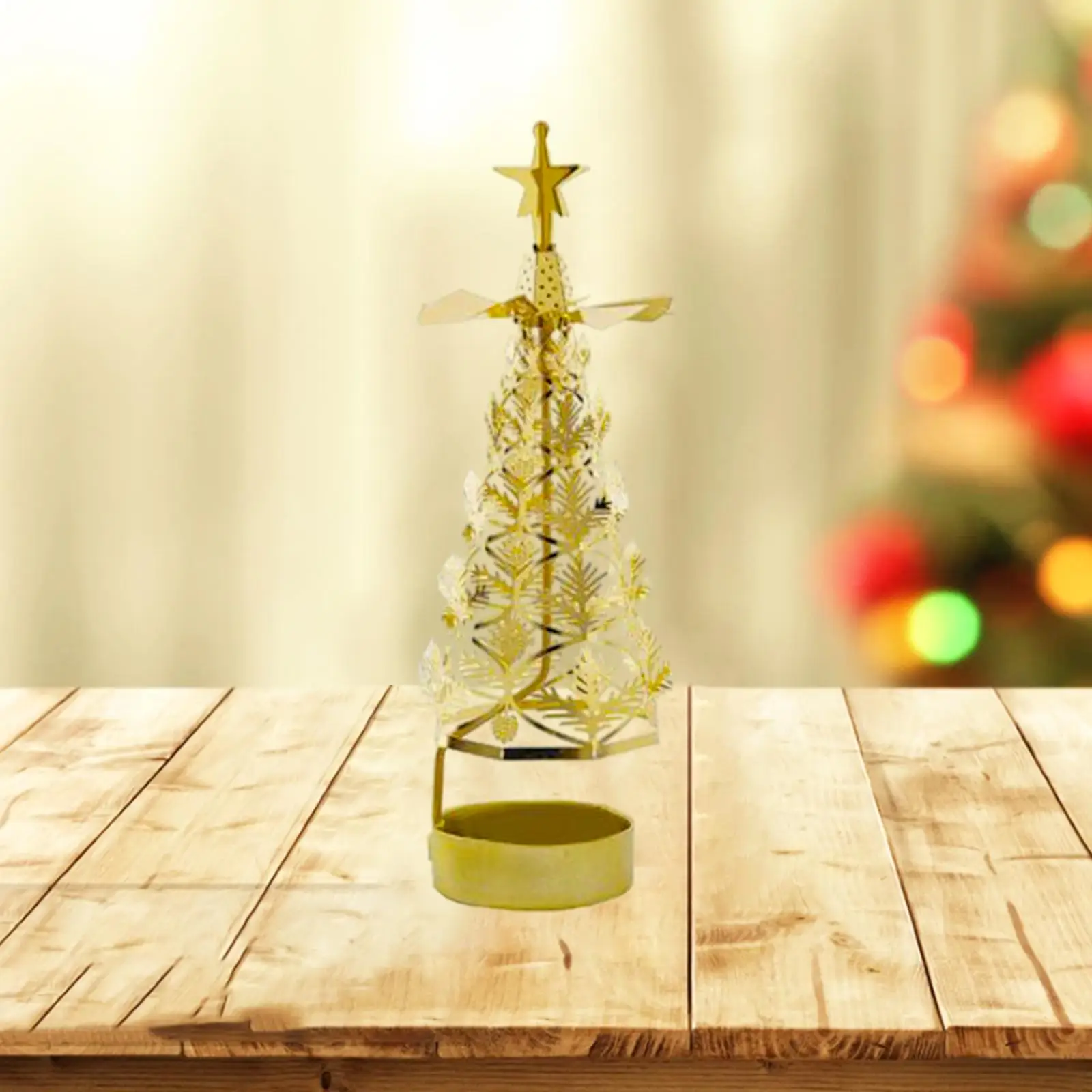 

Вращающийся металлический подсвечник homyl