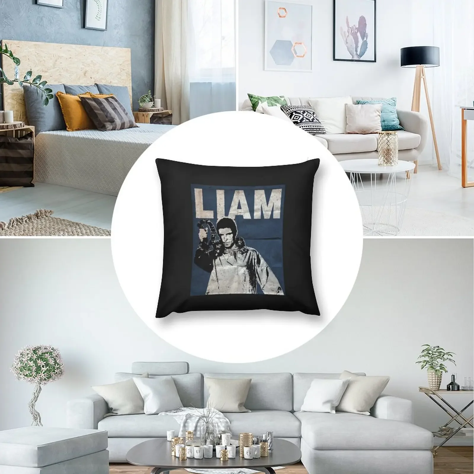 Liam Gallagher классическое искусство декоративная подушка чехлы для гостиной
