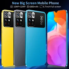 Mobile Phones M4Pro 12GB RAM 512GB ROM Smartphone 4G 5G Celulares Desbloqueados Relme Huawei iPhone 13 Promax Paco Samsung