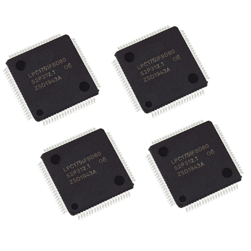 

1PCS New original LPC1751FBD80 LPC1752FBD80 LPC1754FBD80 LPC1756FBD80 LPC1758FBD80 LPC1759FBD80 LQFP80 MCU chip micro controller
