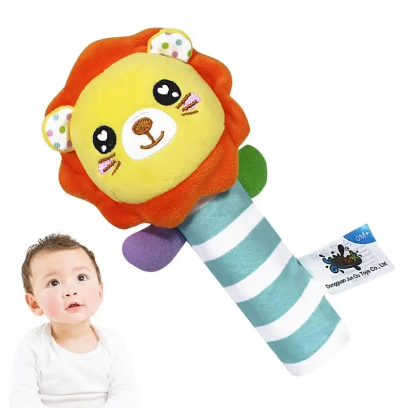 

Toddler Toys Sensory Toys For Toddler Rattle With Hand Crank Design To Comfort Kids No Fading Newborn Toys For 0-1 Year Old Girl