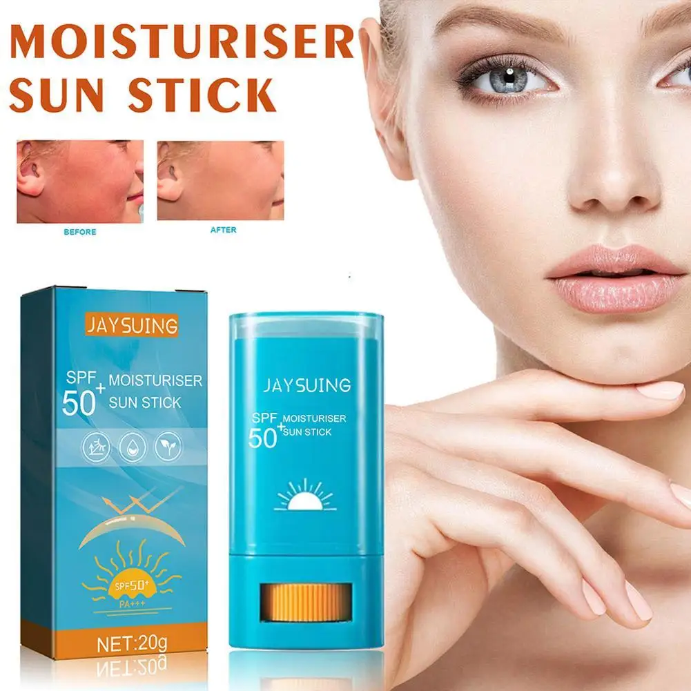 

Spf 50+ Facial Body Sunblock Moisturizing Sunblock Stick Isolation Protection Waterproof Anti-sweat Anti-UV Refreshing Non-stick