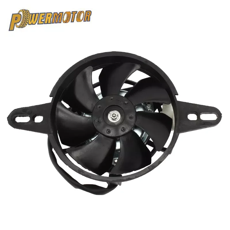 

Motorcycle Cooling fan Oil Cooler Electric Radiator Engine Radiator Fit for 150cc 200cc 250cc Go Kart Buggy Motocross