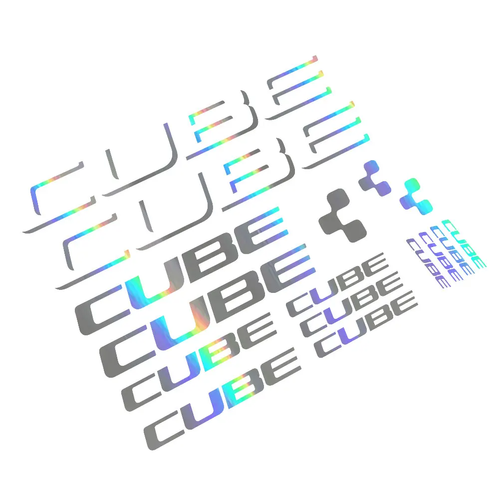

Для CUBE УНИВЕРСАЛЬНАЯ виниловая наклейка, набор наклеек для велосипеда, горного велосипеда, езды на велосипеде, BMX Road