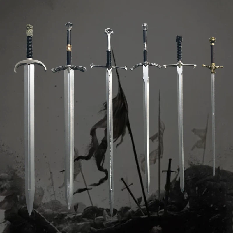 big sword Weapon Movie Cosplay Sword Prop Role Play Gift 1:1 Safety PU Unsharpened Sword 104cm