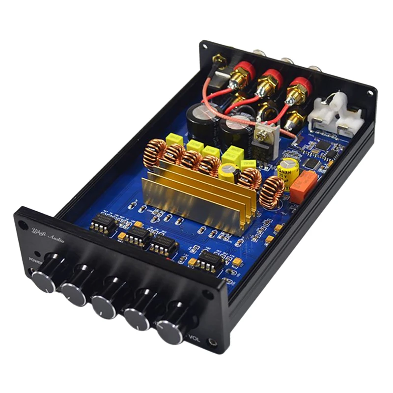 

TPA3116 Digital Amplifier 2X50W+1X100W 2.1 High Power Bluetooth 5.0 With Tone Class D HIFI Fever Audio Amplifier