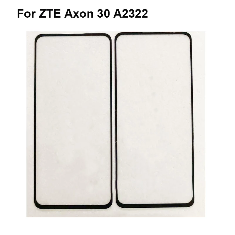 

Parts For ZTE Axon 30 Touch Screen Outer LCD Front Panel Screen Glass Lens Cover For ZTE Axon30 A2322 Without Flex Cable