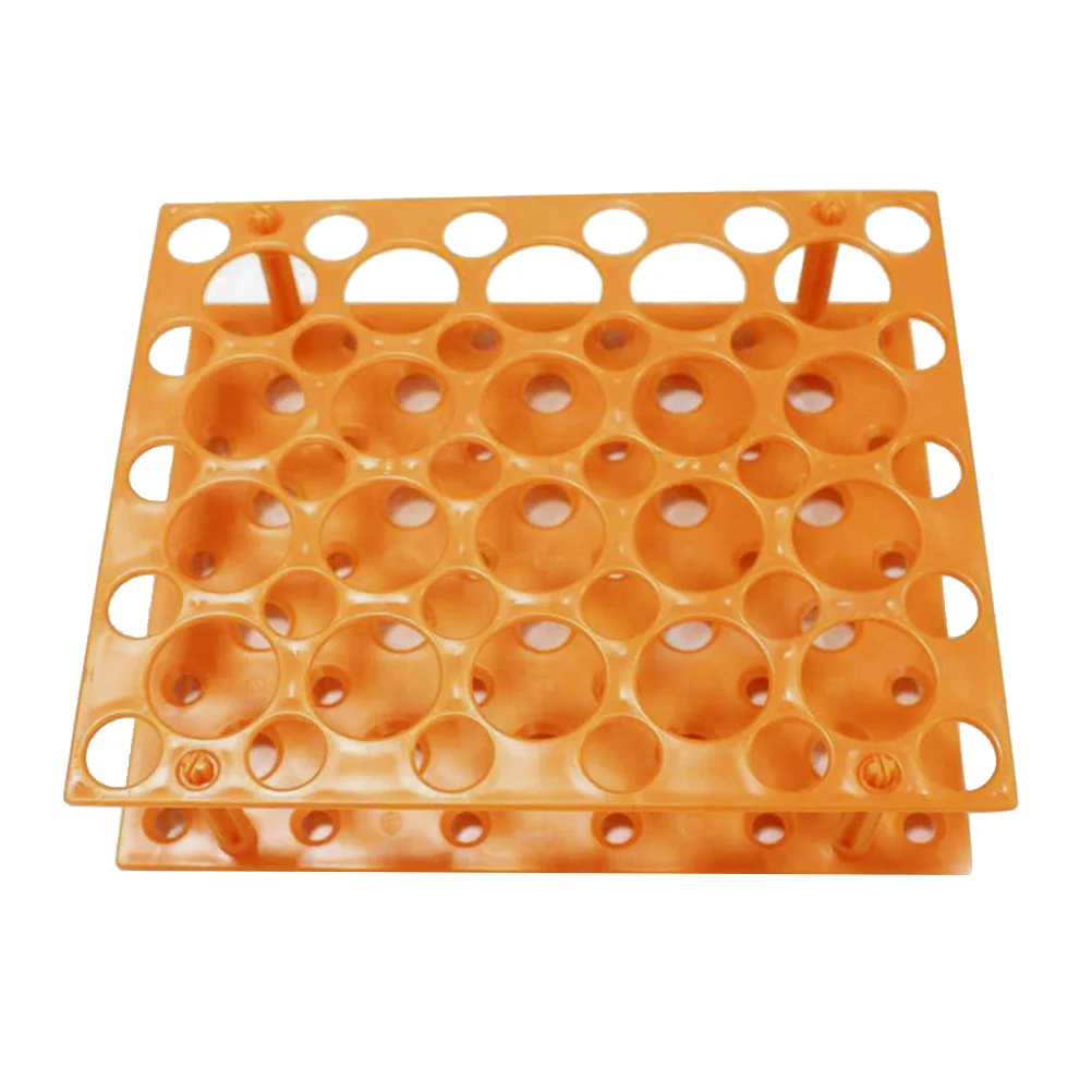 

Test Tube Rack 50 Holes Test Tube Holder 15ml 50ml Centrifuge Tube Stand Detachable Tube Glass Vial Holder for Support