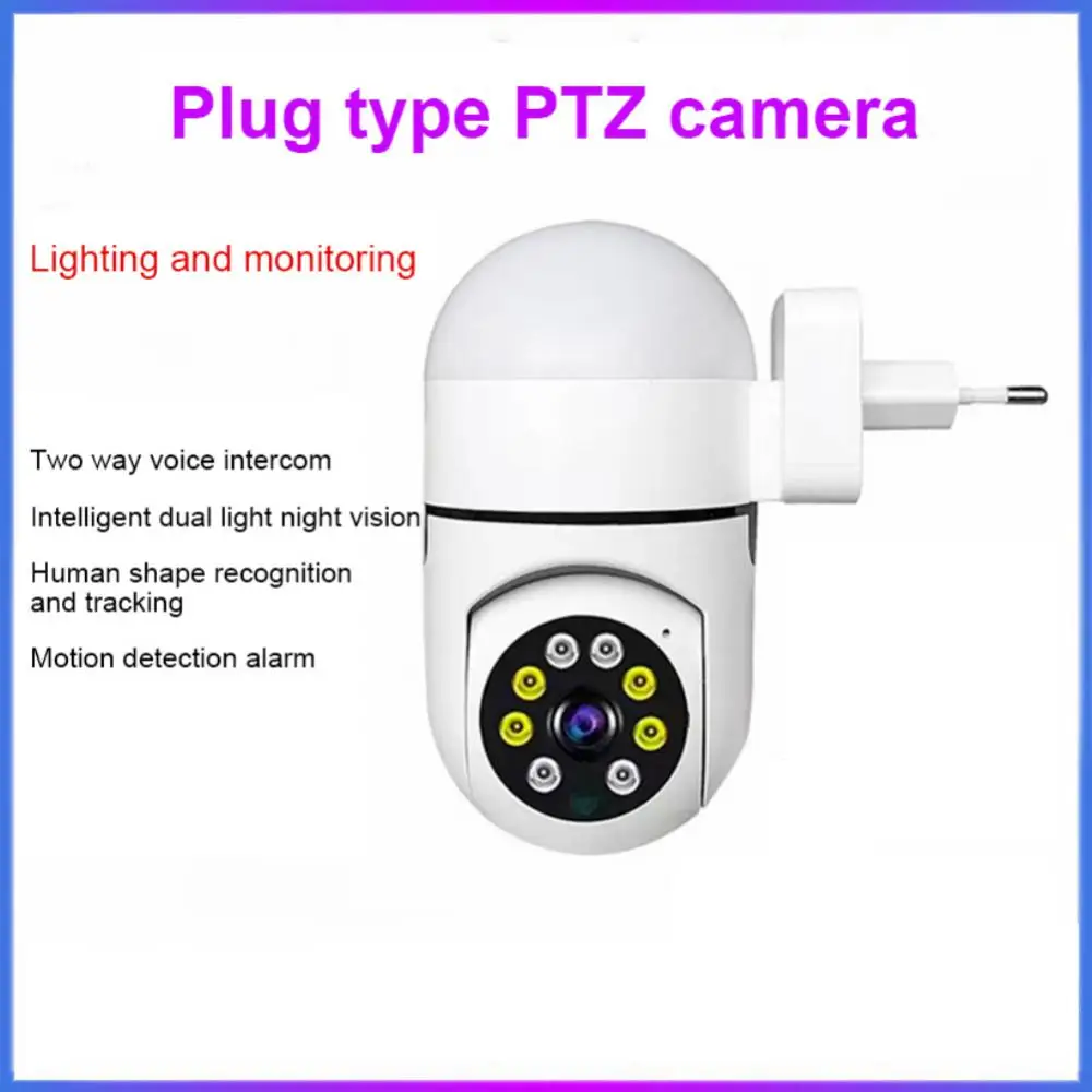 

2MP WiFi IP Camera 360 Rotate Color Night Vision Motion Detection Wireless PTZ Camera Home Security Surveillance Mini Camera