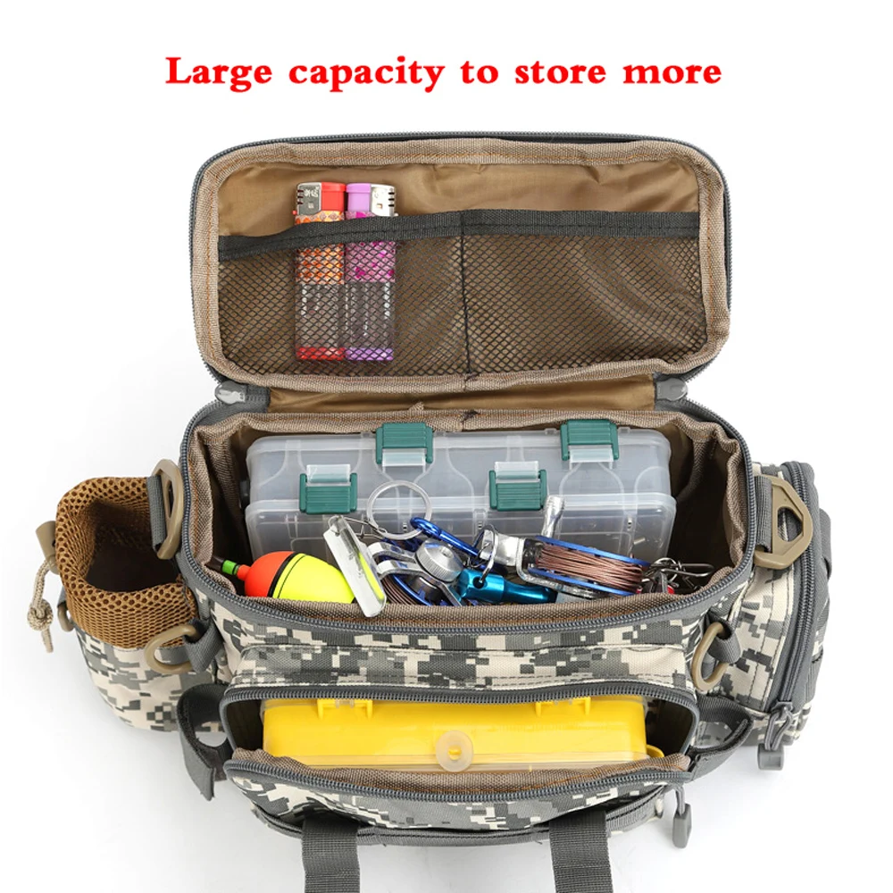 Уличная сумка для рыболовной удочки катушки наживки инструментов