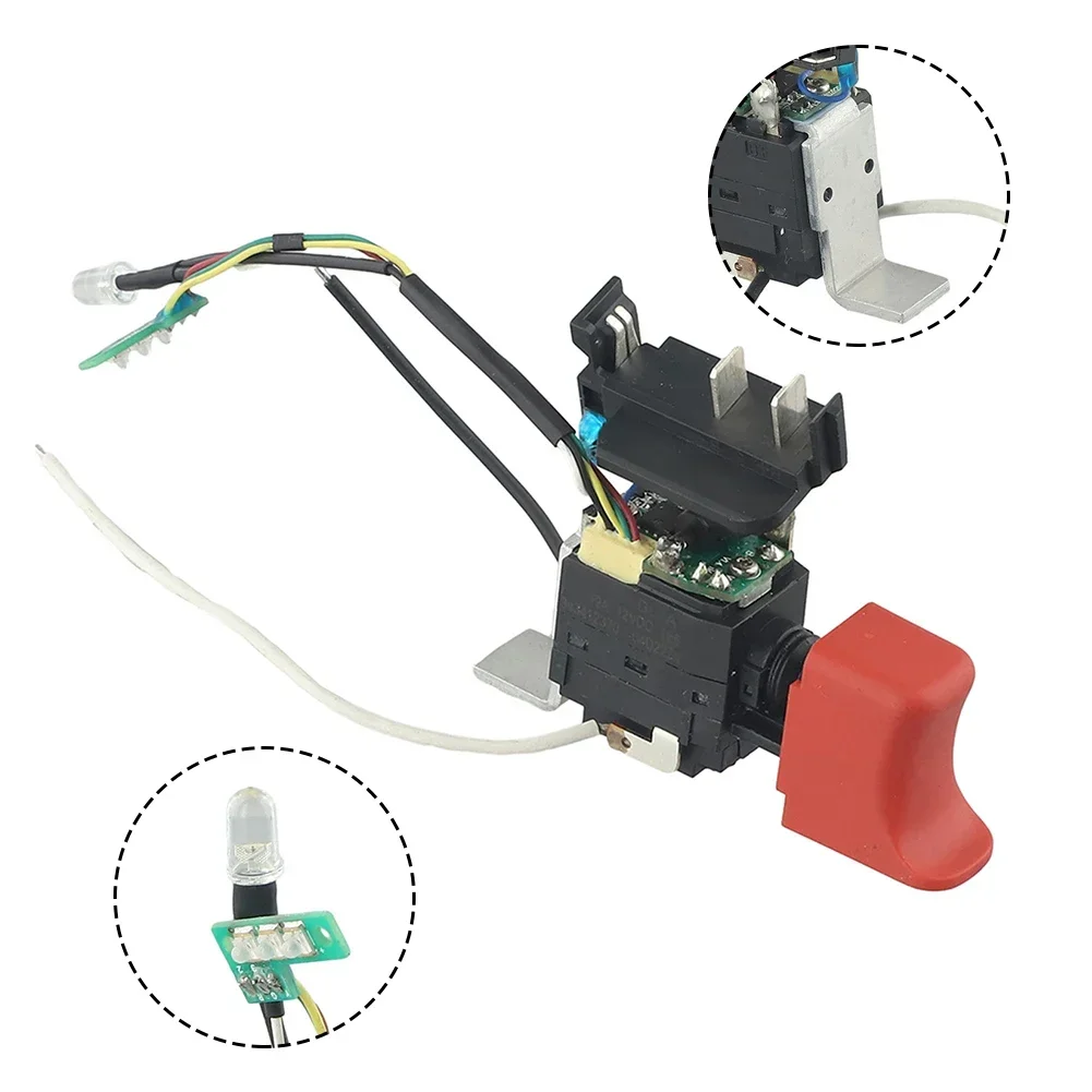 1 шт. переключатель триггера для аккумуляторной дрели BS10.8V электрической BS 10 8 V 12V