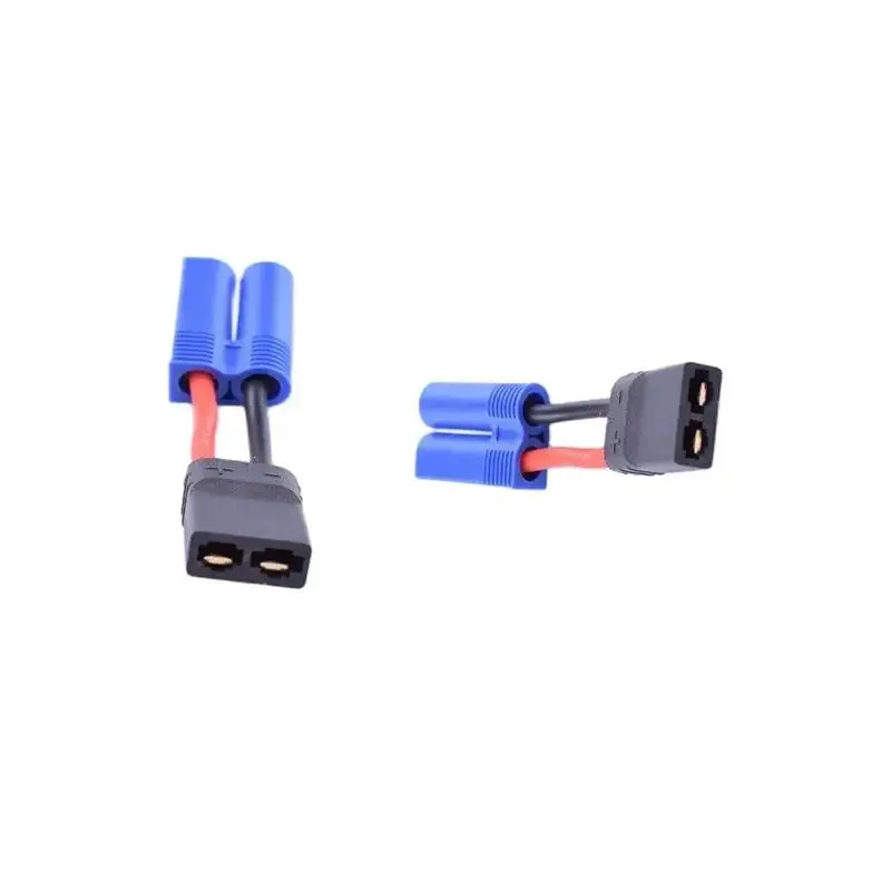 2 шт. адаптер EC5-Female TRA(Traxxas) 12AWG кабель для зарядки аккумулятора 40 мм