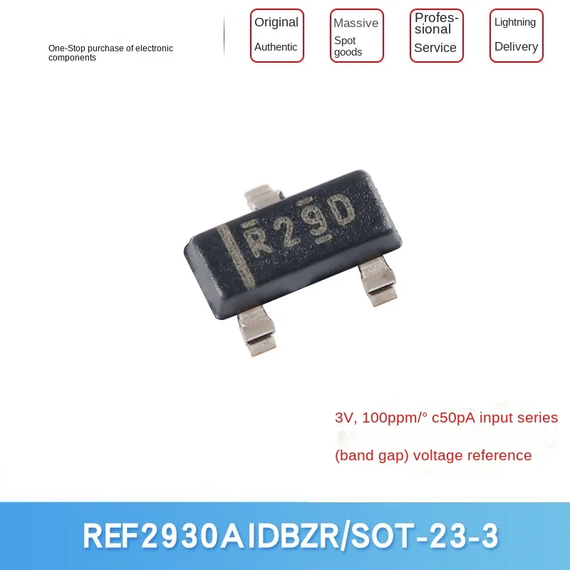 

Original REF2930AIDBZR SOT-23-3 3V voltage reference chip (10pcs)