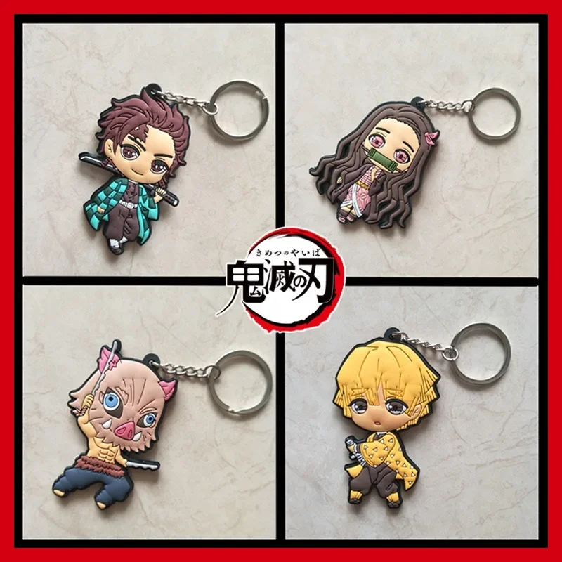 Брелок для ключей с изображением рассекающего демонов Tanjirou Nezuko Inosuke