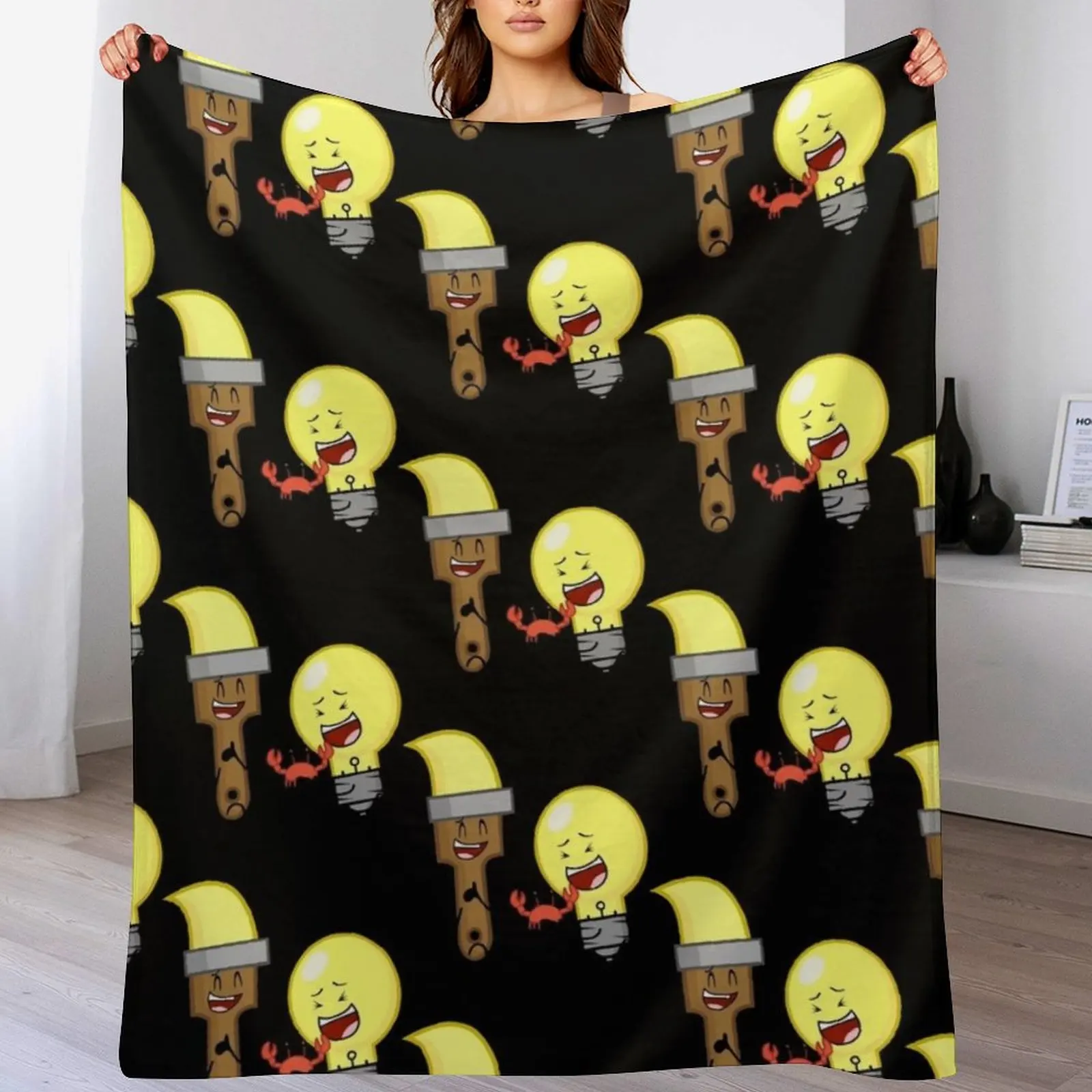 BFDI Inanimate Insanity плед