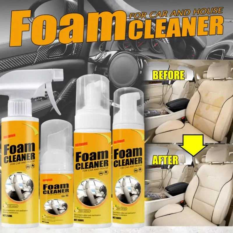 

Multifunctional Cleaning Foam Cleaner Spray Multi-purpose Cleaner Car Interiors Cleaning Supplies Home Appliance