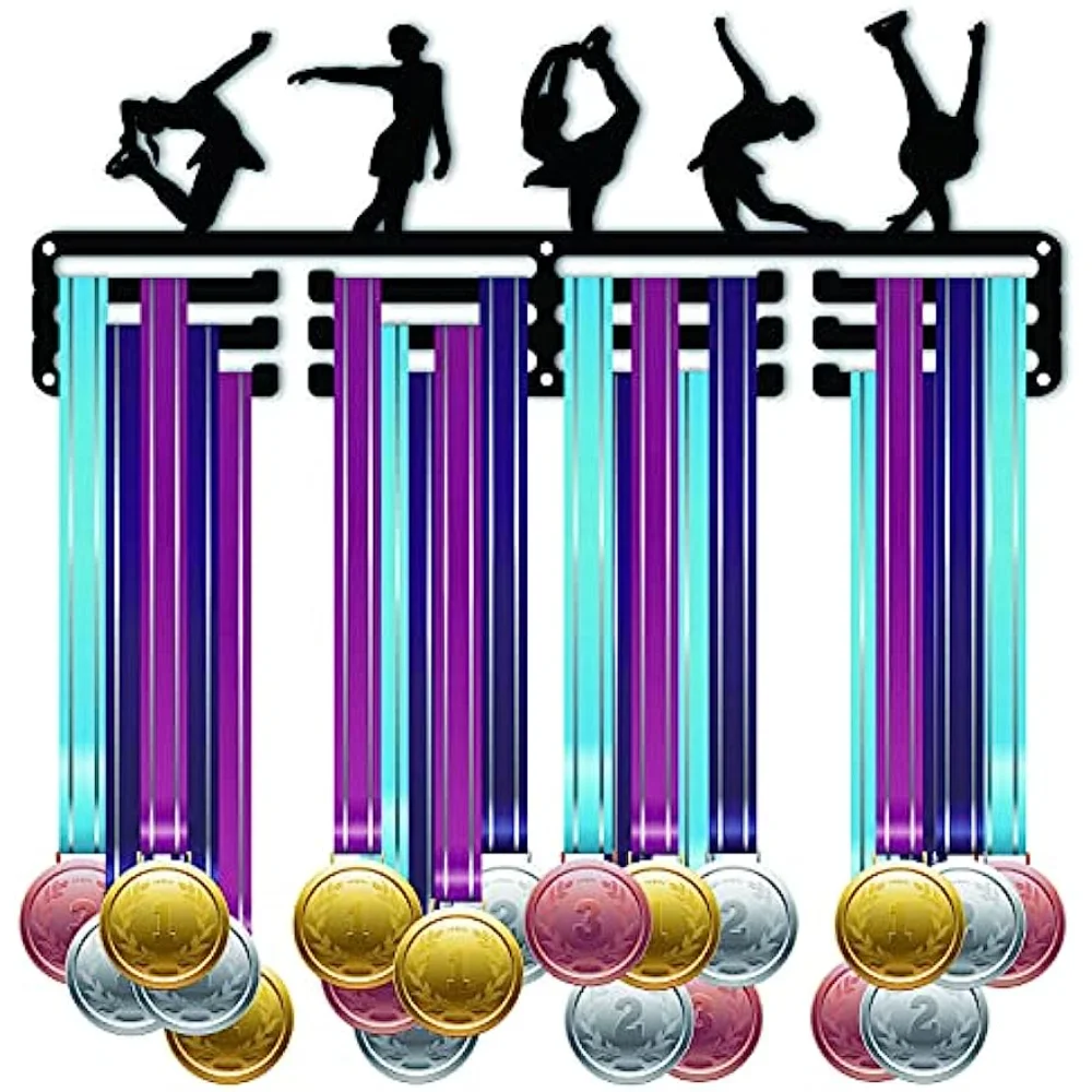 

Держатель для медалей, вешалка для демонстрации спортивных ледяных роликов, металлическая стойка для спортивных наград, прочная настенная стойка для спортсменов