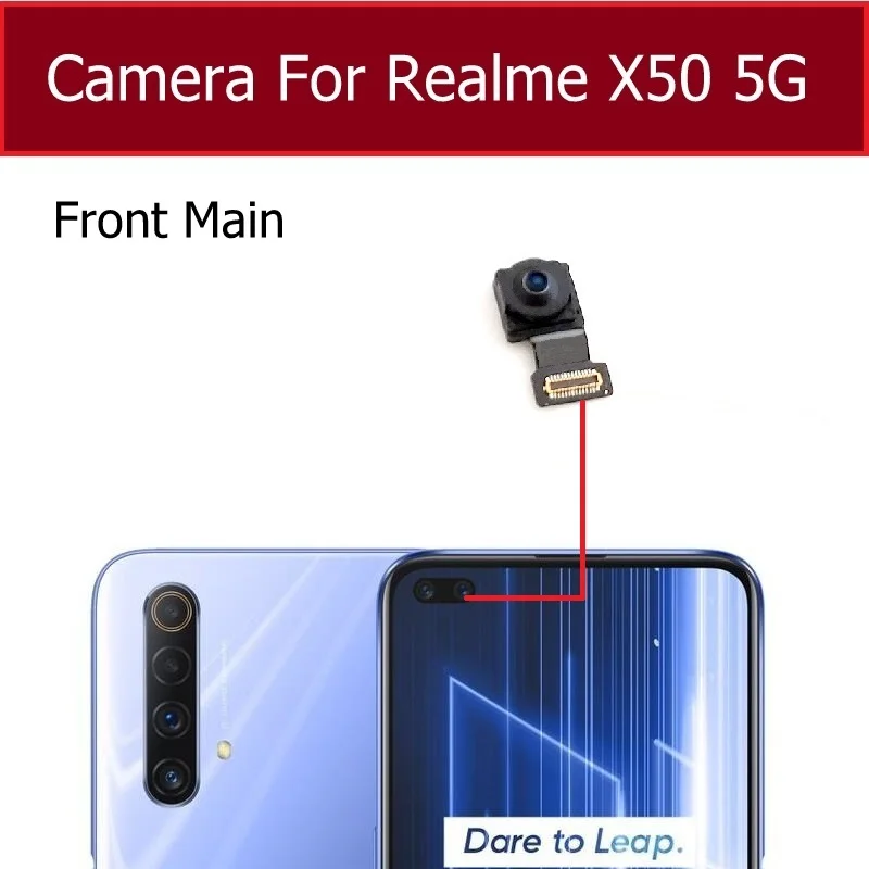 Для Oppo Realme X50 Pro 5G задняя фронтальная камера мини сова основная ультраширокая |