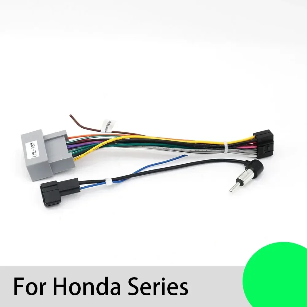 Жгут проводов для Honda Series разъем автомобильного кабеля ISO жгут Canbus коробка JF-HD-01