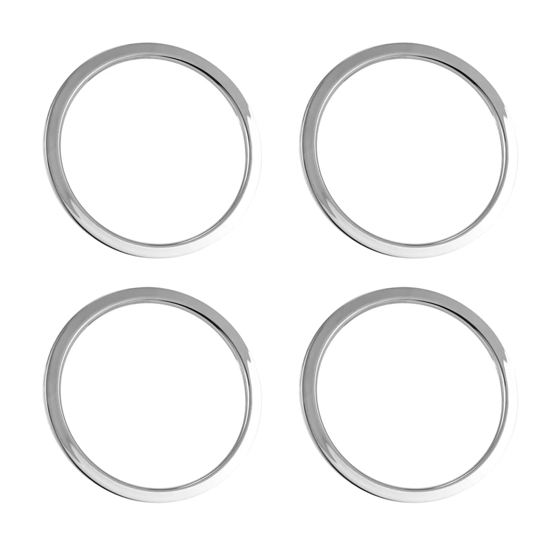 Для Nissan Qashqai J11 2014 - 2018 хромированный автомобильный динамик кольцо форма наклейка