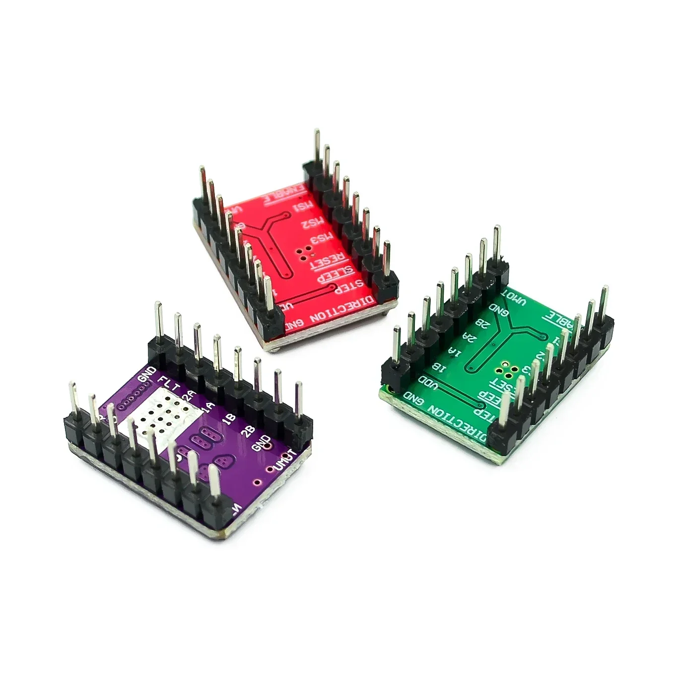 Шаговый Драйвер Reprap A4988 DRV8825 модуль шагового двигателя с радиатором